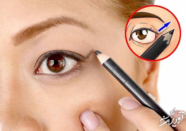 نحوه خط چشم کشیدن